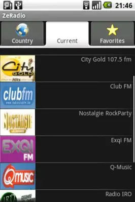 ZeRadio android App screenshot 1